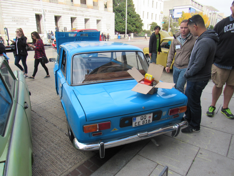 Back of the Lada.